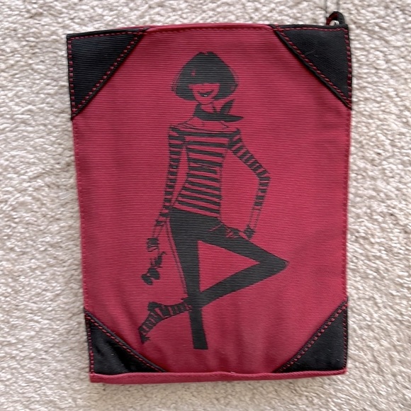 NWT IZAK WHIMSICAL RETRO DENIM IPAD/TABLET CASE - Picture 2 of 7